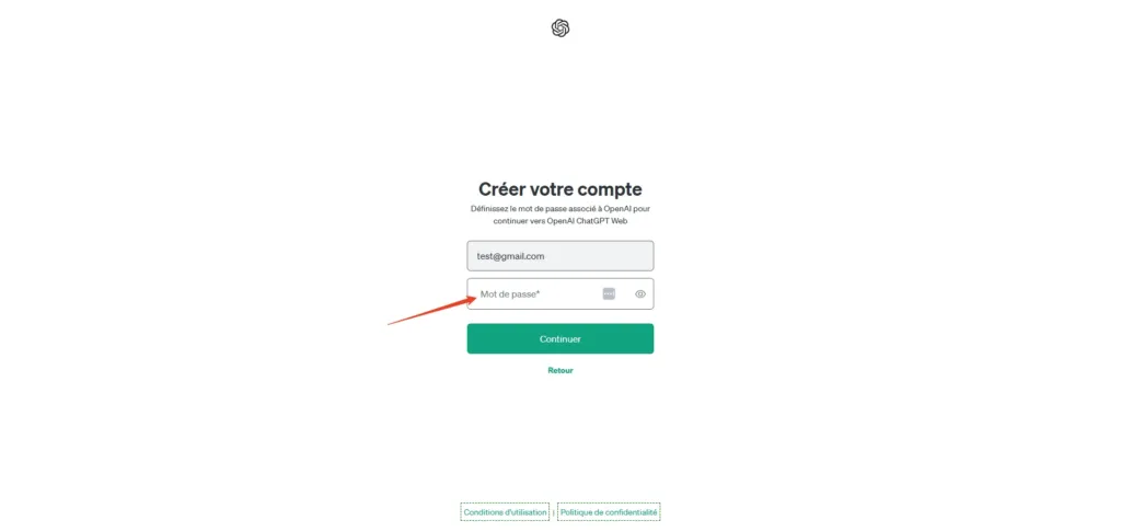 Comment s'inscrire à chatgpt-3