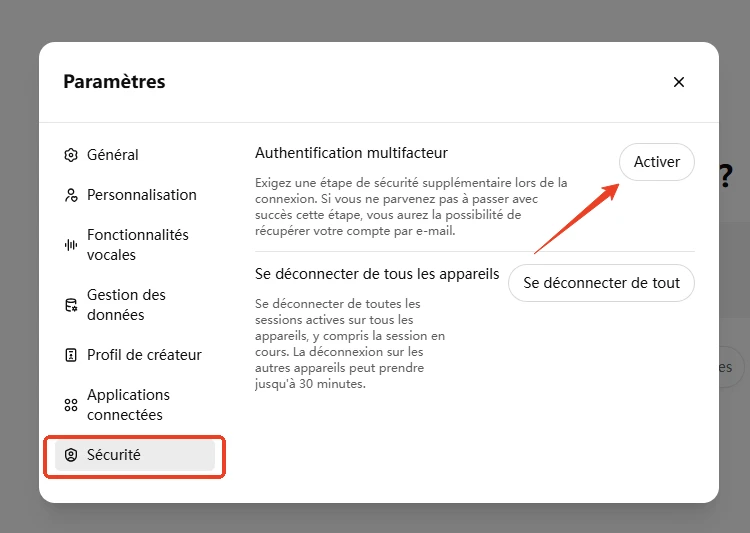 chatgpt setup security